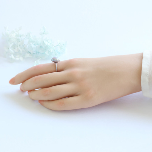 ✨New✨『June II』天然淡水バロックパール・リング ♪送料無料