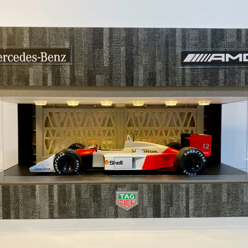 1/24〜1/64展示可・間接照明＆二重壁・ディスプレーBOX