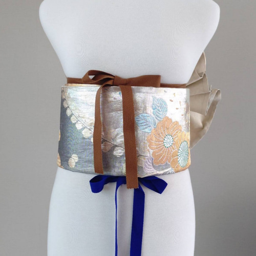 辻が花 付け帯 二部式帯 作り帯 簡単着付け 辻が花 付け帯 二部式帯 作り帯 簡単着付け 【帯作り】作るのも