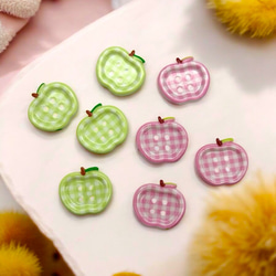 フェルトデコパーツ フルーツ 4個入り【さくらんぼ】ハンドメイド 手芸