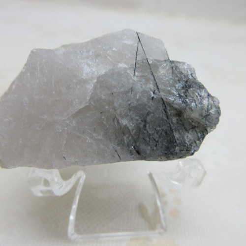 原石 No.CR-323 天然石 原石 針入りザギマウンテンクォーツ(ブルー系