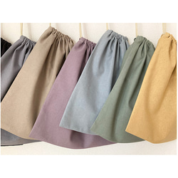 【カラーとサイズが選べる巾着袋】｜コップ袋｜給食袋｜体操着袋｜お着替え袋｜白衣袋｜入園入学グッズ 7枚目の画像