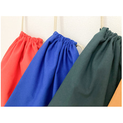 【カラーとサイズが選べる巾着袋】｜コップ袋｜給食袋｜体操着袋｜お着替え袋｜白衣袋｜入園入学グッズ 8枚目の画像