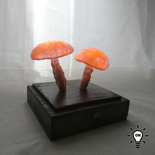 ホシアンズタケのランプ 立体・オブジェ Darwin 通販 19374558｜Creema