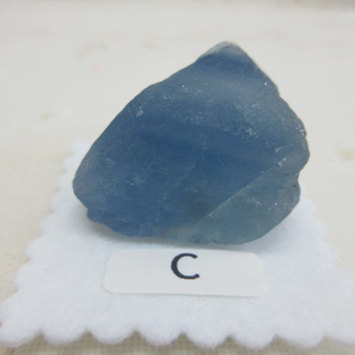 N0.CR-326 天然石 原石 ブルーフローライト（パキスタン産） 33g