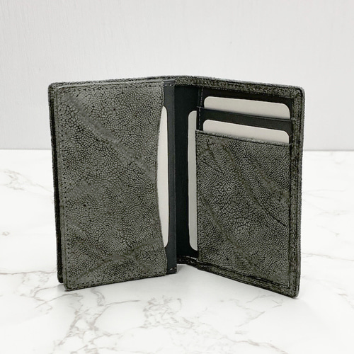 日本製 エレファント 上質 カードケース 象革 名刺入れ パス入れ