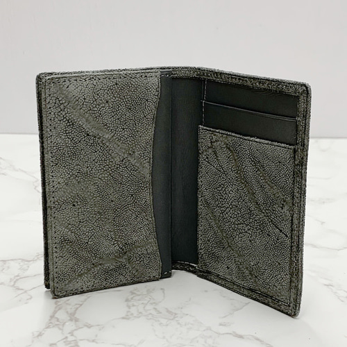 日本製 エレファント 上質 カードケース 象革 名刺入れ パス入れ