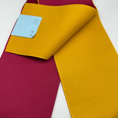 目玉商品】2700単衣半幅帯＆立体蝶々帯留め・帯締め 化繊半幅帯 浴衣