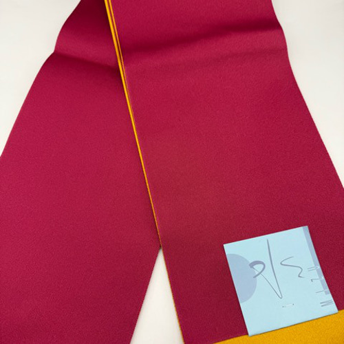 目玉商品】2700単衣半幅帯＆立体蝶々帯留め・帯締め 化繊半幅帯 浴衣