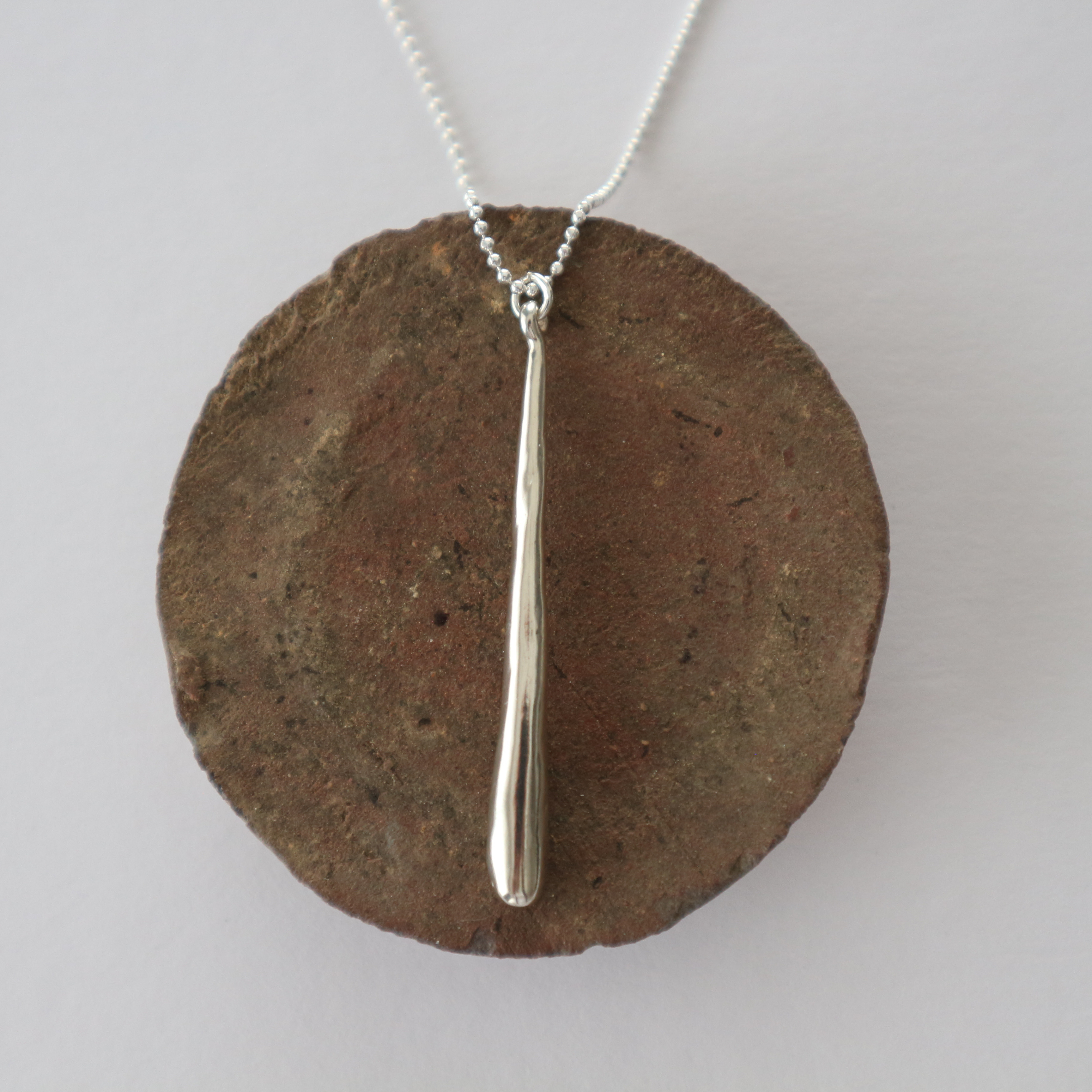 【Silver925】シルバーの雨のネックレス