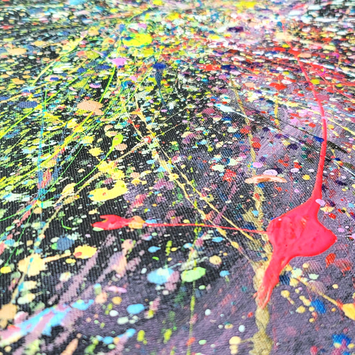 私たちの存在X / 抽象画 77×56㎝ B2 額縁セット 原画1点 モダン 私たちの存在X 2枚セット / 抽象画 77×56㎝ B2 額縁セット 原画1