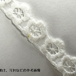 NEW ◆ 2m×8点 ◆ 訳ありレースの福袋 / ホワイト系 ◆ lace-No,193 16枚目の画像