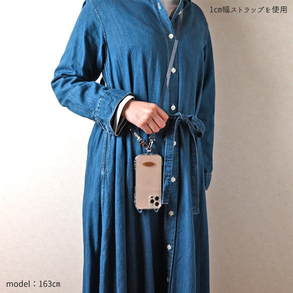 猫耳 スマホケース 【 オーバルプレート 名入れ 】 猫耳TPUクリアケース ネームタグ FA38A 15枚目の画像