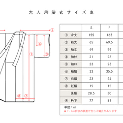 九谷焼作家が描く文様 ユニセックス浴衣・帯セット 鳳凰【KUTANI×KIMONO】 7枚目の画像
