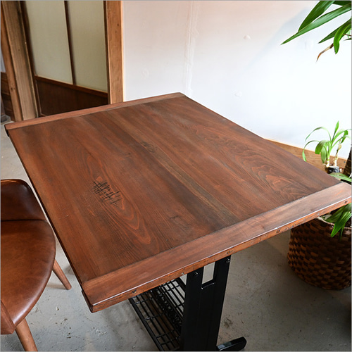 工業用足踏みミシン カフェテーブル アンティーク ダイニング