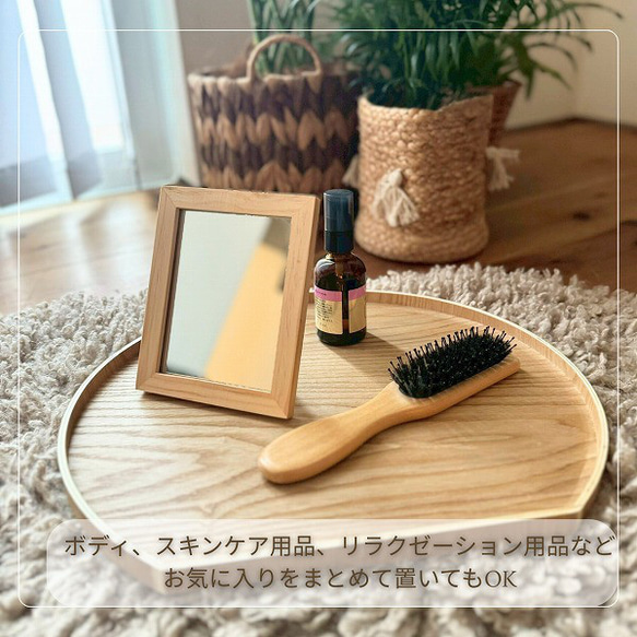 【半月お盆２枚セット】お盆 トレー 木製 半月膳 名入れ 半月盆 彫刻 ウッドトレー お食い初め お食い初めプレート 11枚目の画像