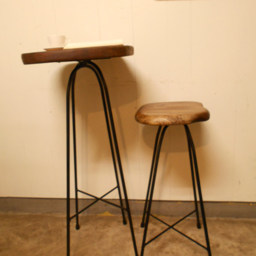 サイドテーブル、カフェテーブル、イス カフェテーブル ラタン調 ガラス 丸 屋外 室内 雨ざらし テラス