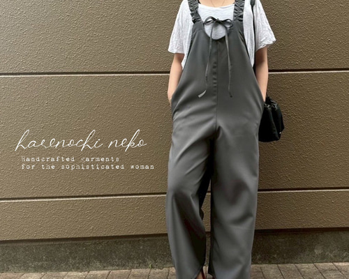 MACHATT マチャット 2way サロペット グレー MACHATT 2wayサロペット グレー - メルカリ