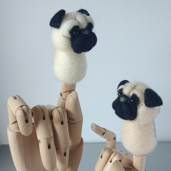 指人形　パグズ 3枚目の画像