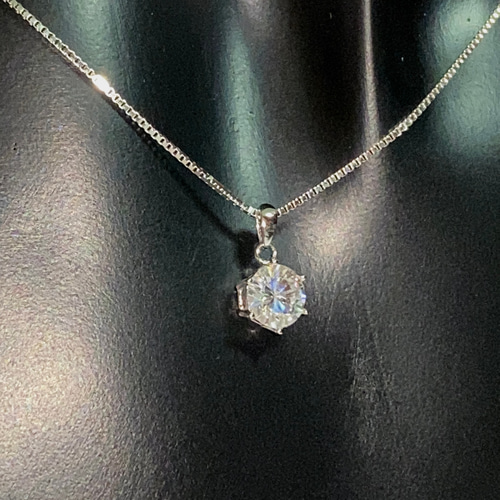 Moissanite 【1.0ct】 最高品質 モアサナイト 人工ダイヤ