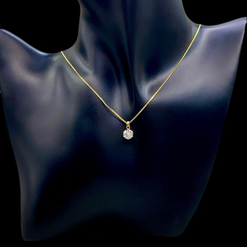 Moissanite ネックレス【1ct】最高品質人工ダイヤ｜スターリング