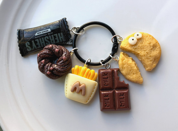 じゃらじゃらキーホルダー クッキー チョコビスケットくん✨じゃらじゃらキーホルダー✨バッグ