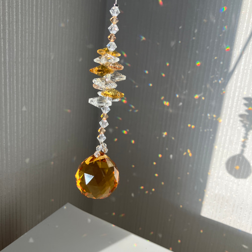 ☆aki☆5点お纏めページ✩.*˚サンキャッチャー サンキャッチャー ブルー（各色あり） サンキャッチャー