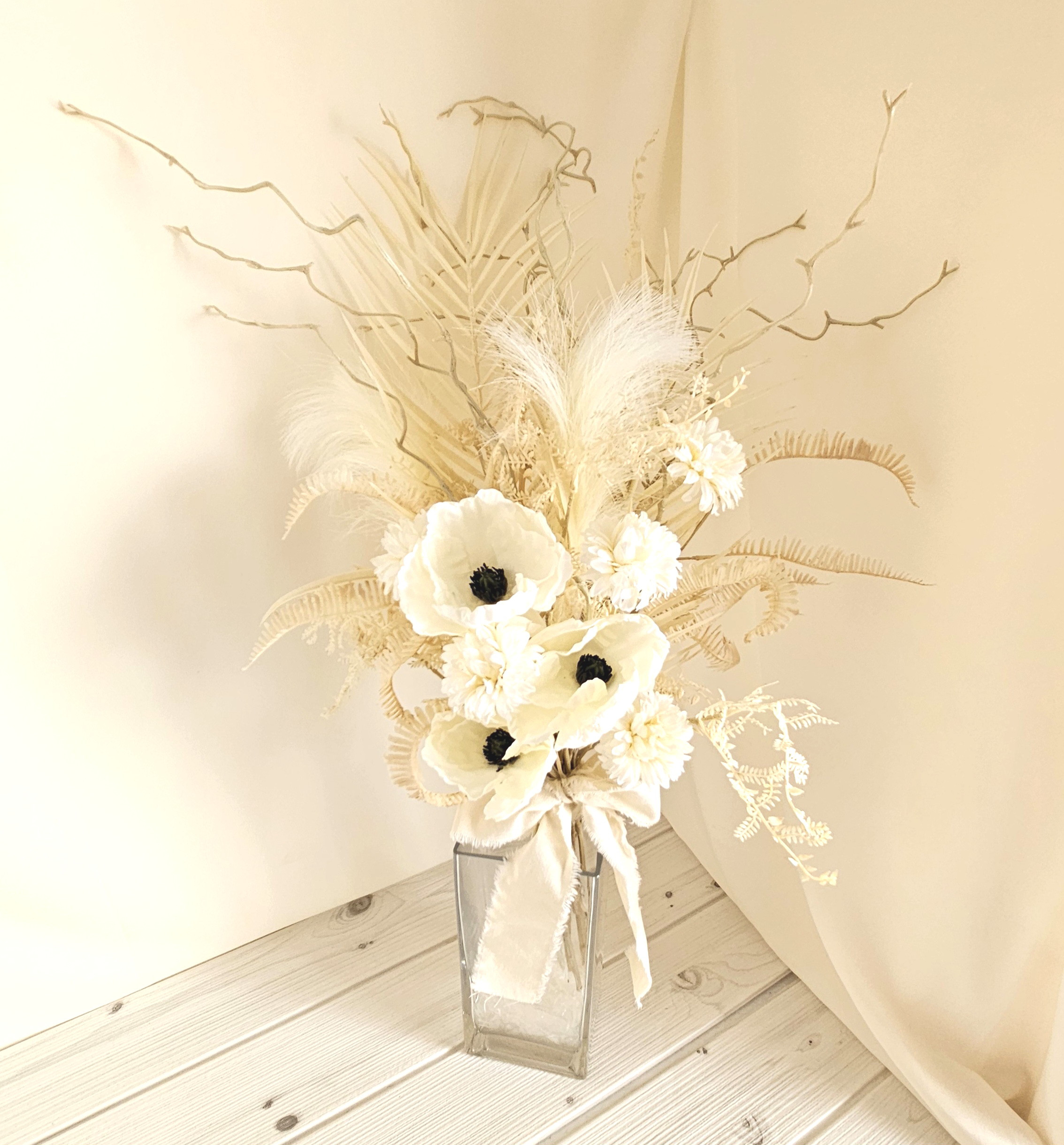 ウエディングブーケ（ブートニア付き）B-197