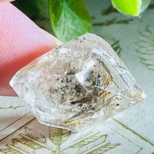パーキマー ハーキマーダイヤモンド　オイルインクォーツ　パッキマー　水晶 パーキマー ハーキマーダイヤモンド オイルインクォーツ