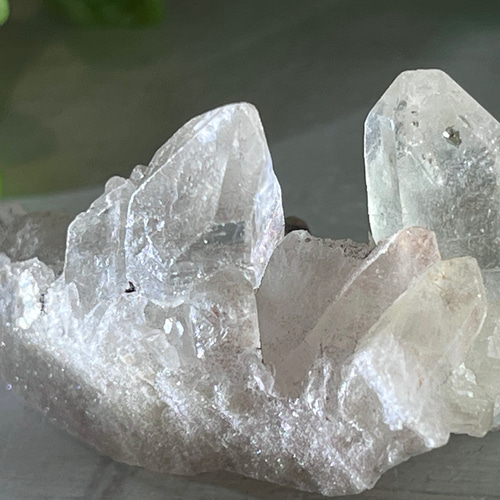 パイライトインピンクヒマラヤ水晶 マニカラン産 クリスタル 原石