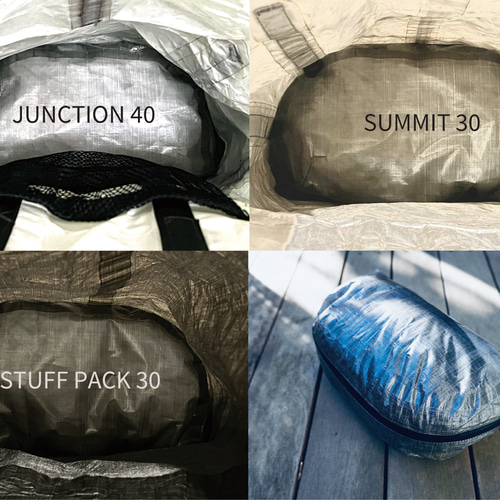 ダイニーマ スタッフサック DCF ドライバック Dyneema 登山 UL