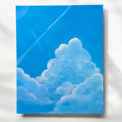 空と海　ガッシュ画 1_9c616ad61ab06428d9faf9a24148