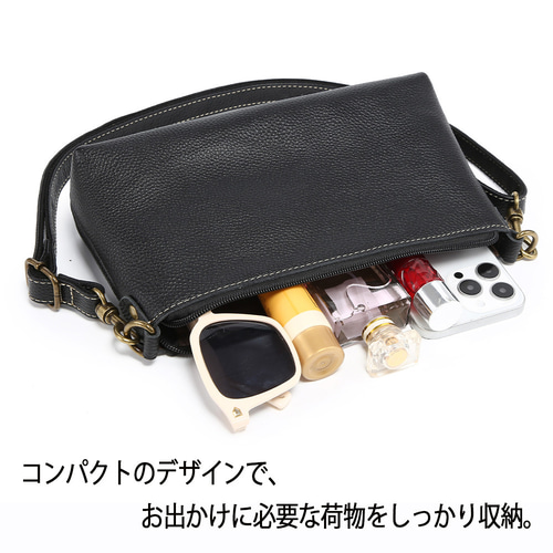 ショルダーバッグ レディース 新品 斜めがけ 本革レザー 可愛い