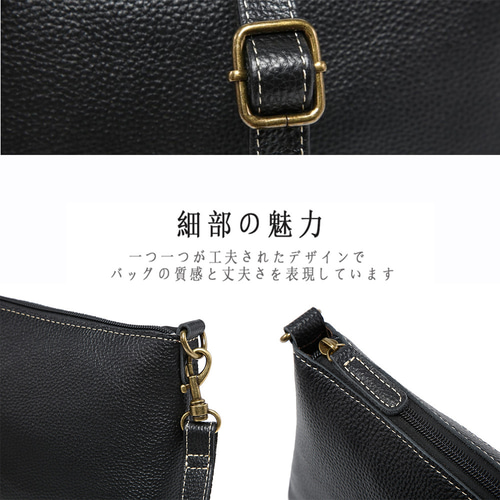 ショルダーバッグ レディース 新品 斜めがけ 本革レザー 可愛い