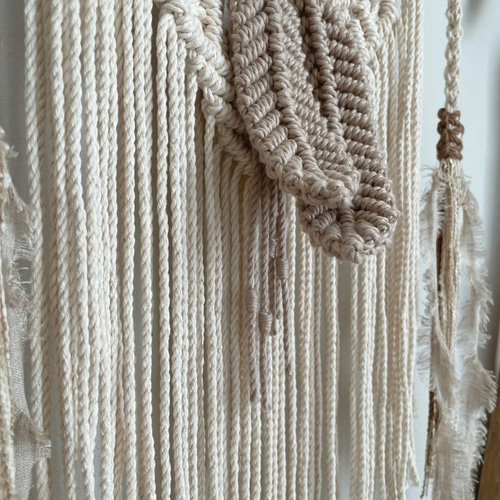 鹿の角×マクラメタペストリー || 慧鹿 －エシカ－ || ナチュラル