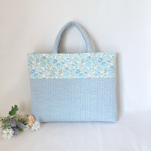 サイズオーダー可能】大人気のふんわりヌビキルティング×リバティ生地