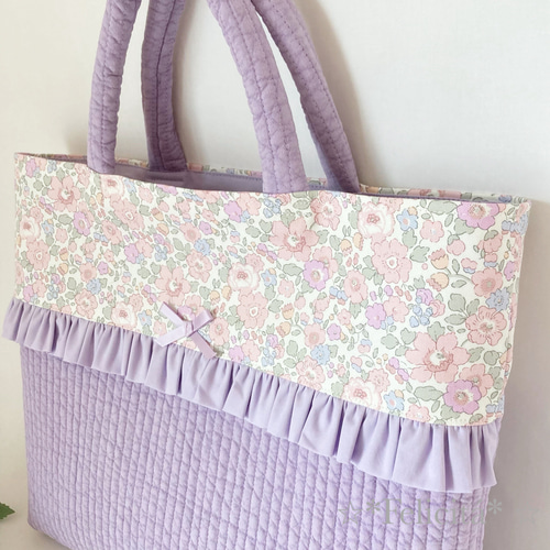 サイズオーダー可能】大人気のふんわりヌビキルティング×リバティ生地