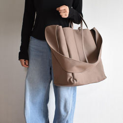 秋支度SALE 古布リメイク 酒袋 柿渋染め 手織り木綿 斜め