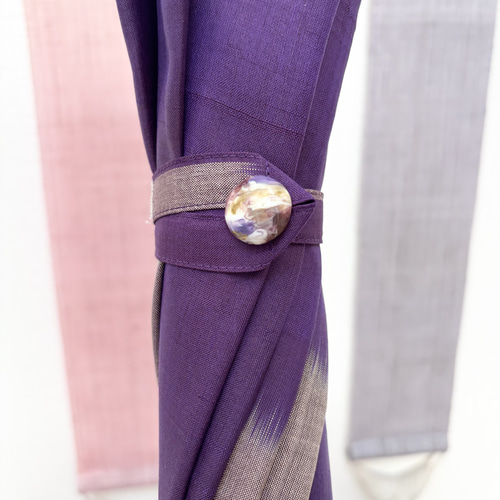 銘仙の着物から作った日傘 炎気 傘・日傘 Lotus*Musashi 通販 19379278