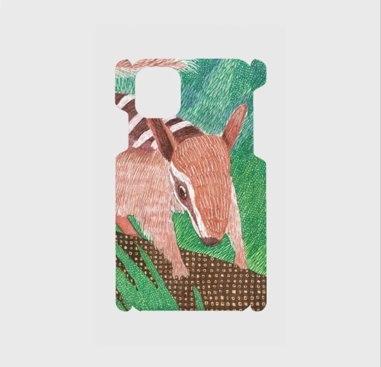 ふわり案内人｜iPhoneケース（フクロアリクイ／チュナ