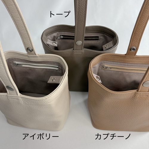 レザー巾着バッグ 全5色 メンズ レディース 巾着バッグ T.M.