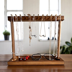 天然木の4連フック 壁掛け ハンガーラック ヴィンテージ風 コート