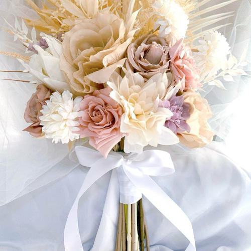 クラッチブーケ アーティフィシャルフラワーブーケ 結婚式