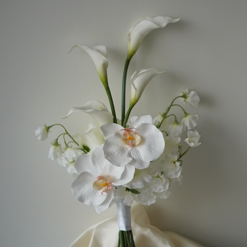 ふわふわスイートピー♡ アーティフィシャルフラワーブーケ