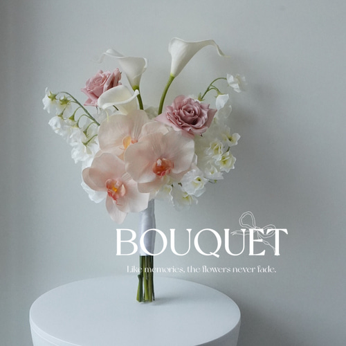 フェミニン♡ ピンク ホワイトカラー♡ アーティフィシャルフラワー