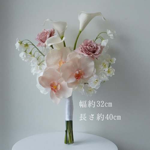 フェミニン♡ ピンク ホワイトカラー♡ アーティフィシャルフラワー