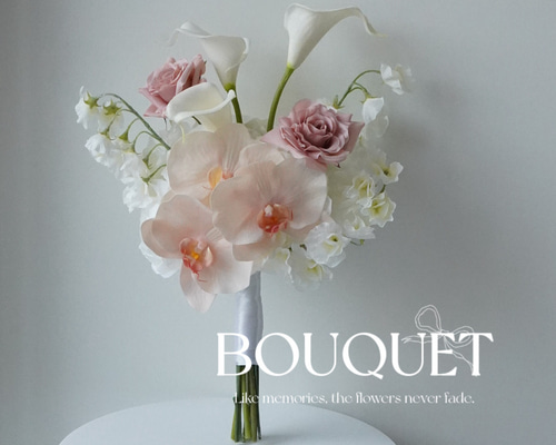 フェミニン♡ ピンク ホワイトカラー♡ アーティフィシャルフラワー