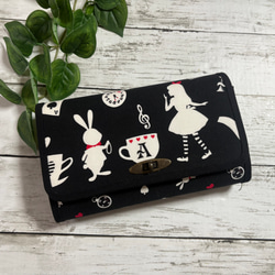 ハンドメイド 長財布 お財布バッグ やりくり財布 マスク入れ カード