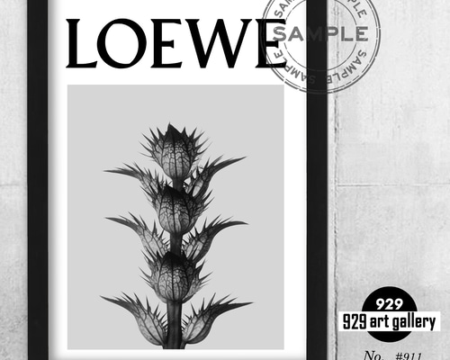 【A4】ポスター インテリア LOEWE ロエベ 北欧 フラワー ロゴ⑤ m42962242807_1.jpg?1694783511