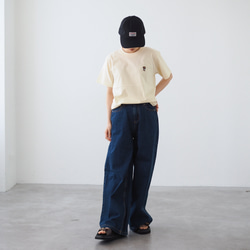 選べる刺繍5種類 半袖Tシャツ【クマ/アヒル/バレリーナ/ナイスクリーム/ターキー】 13枚目の画像